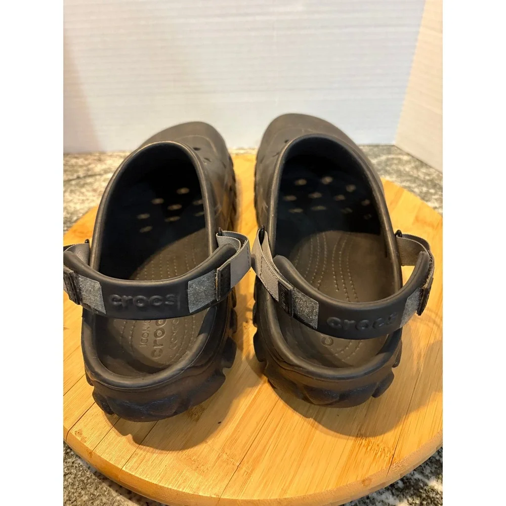 Crocs All Terrain Clog Black Men's Size 12 Sport Outdoor Sandals‎